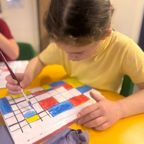 Painting - Piet Mondrian